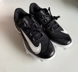 Nike Alpha Huarache Elite 4 Low MCS Men Size 10 Black Baseball Cleats FD6221-001